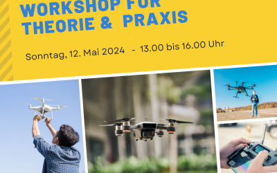 Workshop –Drohnenfliegen für Theorie und Praxis