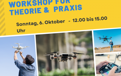 Workshop „Drohnenfliegen für Theorie & Praxis“