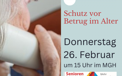 Vortrag „Schutz vor Betrugsmaschen“