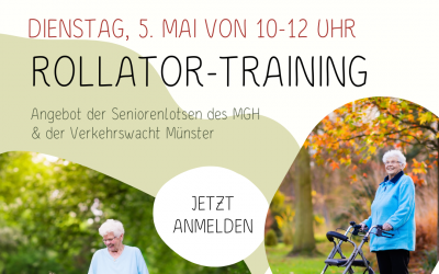 Warum ein Rollator-Training?