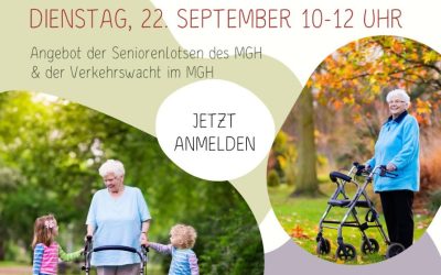 Rollatortraining – bremsen, drehen, manövrieren leicht gemacht