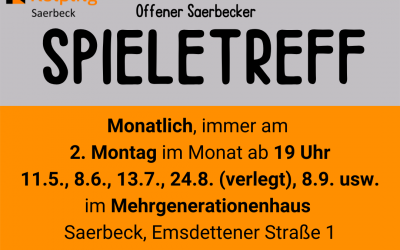 Lust auf einen entspannten Spieleabend?