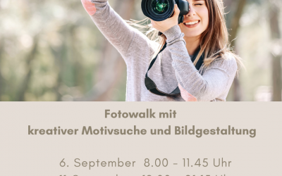 Fotowalk für ambitionierte Hobbyfotografen