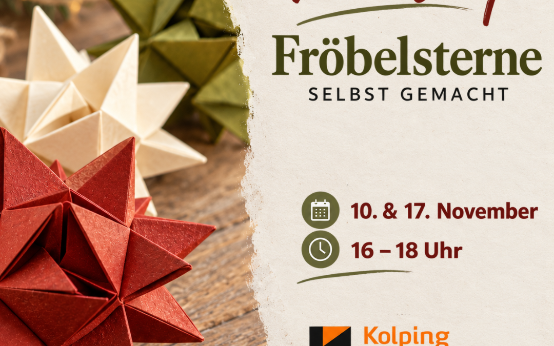 Workshop: Fröbelsterne selbst gemacht