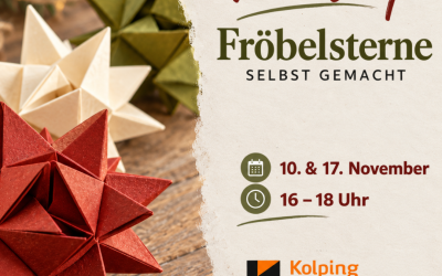 Workshop: Fröbelsterne selbst gemacht