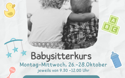 Babysitterkurs in den Herbstferien